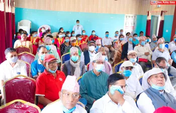 १४ औं पुस्तकालय दिवस २०७८ मा सहभागी महानुभावहरु ।